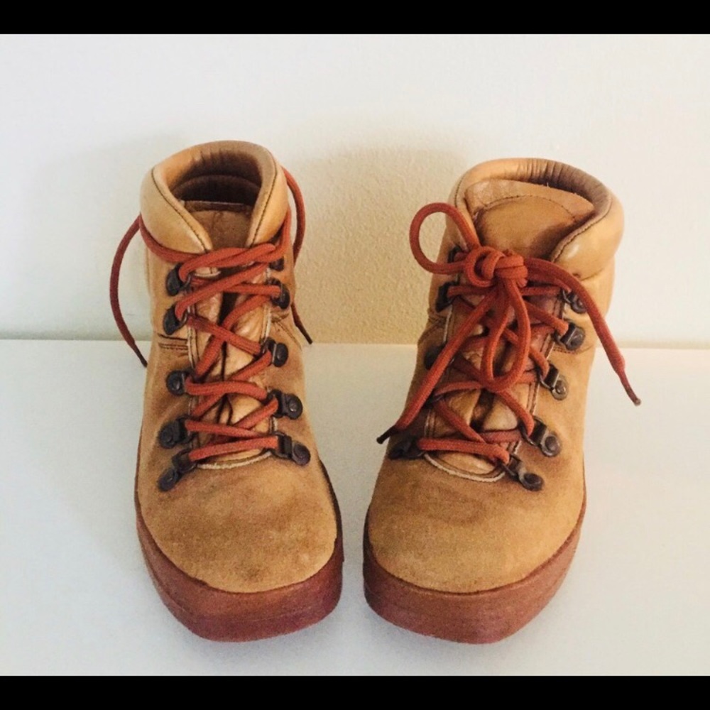 Vintage hiking boots